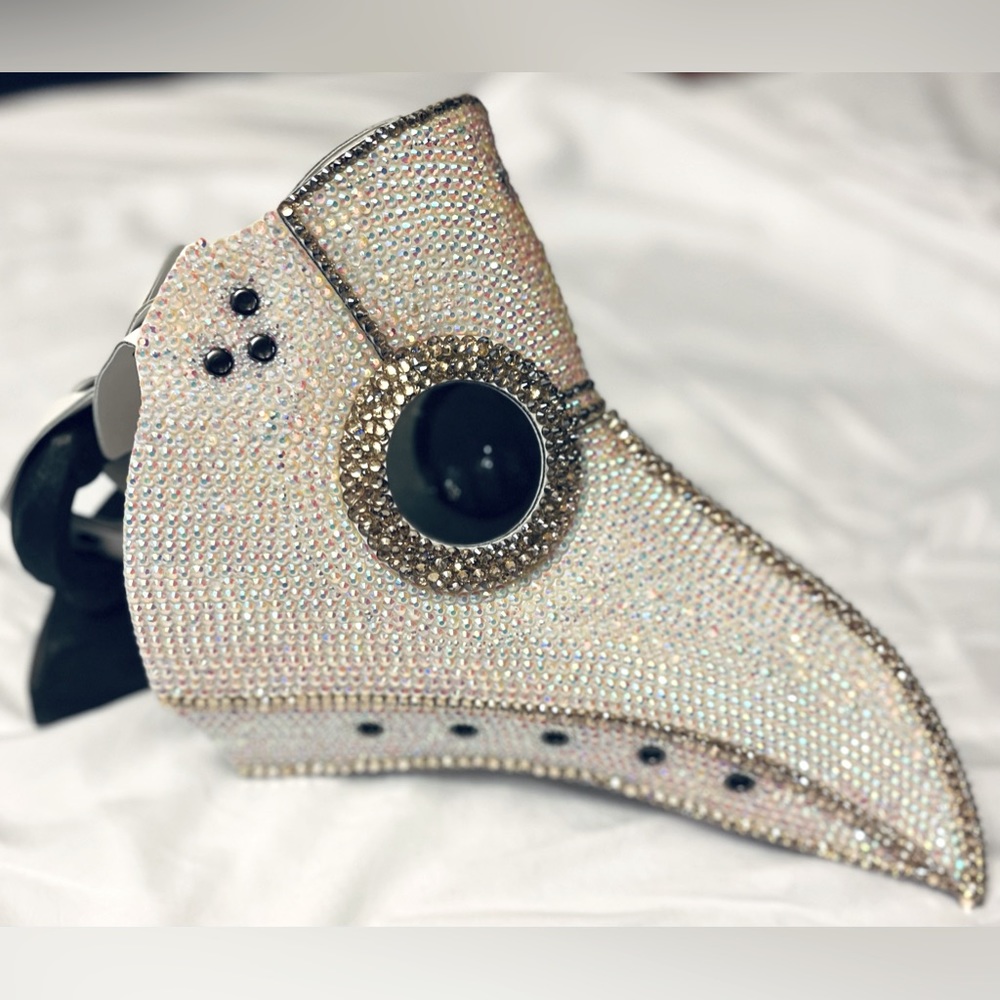 Custom stoned Halloween Plaque Doctor Mask